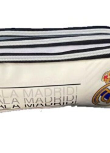 ESTUCHE PORTA TODO TRIPLE REAL MADRID