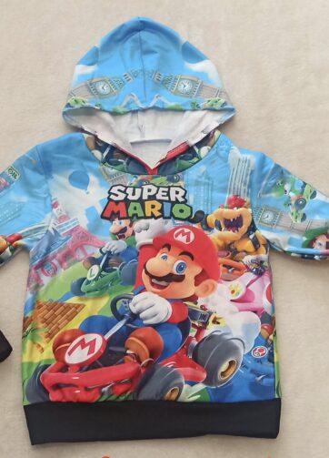 SUDADERA MARIO BROSS
Felpa interior