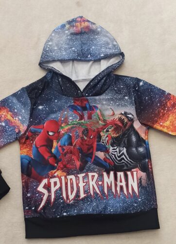 SUDADERA SPIDERMAN
Felpa interior