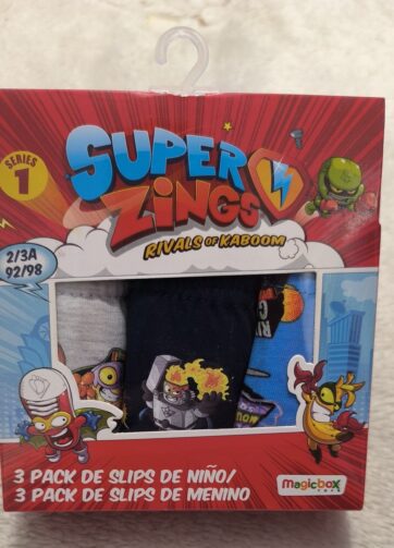 PACK 3 CALZONCILLOS SUPER ZINGS