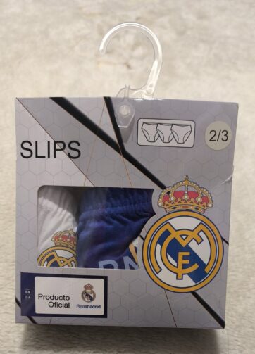 PACK 3 CALZONCILLOS REAL MADRID. talla 2/3 años