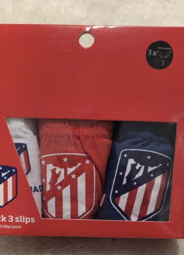PACK 3 CALZONCILLOS ATLÉTICO DE MADRID