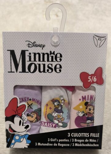 PACK 3 BRAGAS MINNIE