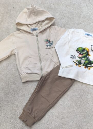 CHÁNDAL DINO 3 piezas