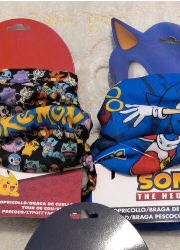 CUELLO INFANTIL POKÉMON/SONIC