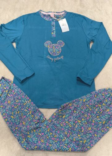 PIJAMA MUJER CARA MICKEY