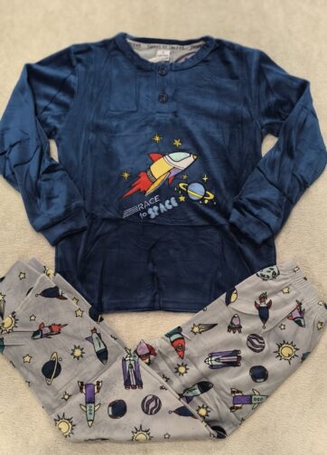 PIJAMA NIÑO COHETE 🚀
