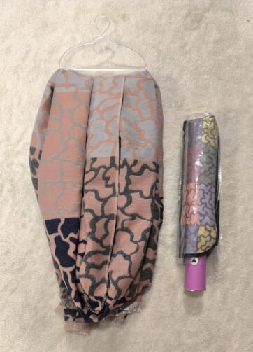 PACK REGALO PAÑUELO+PARAGUAS