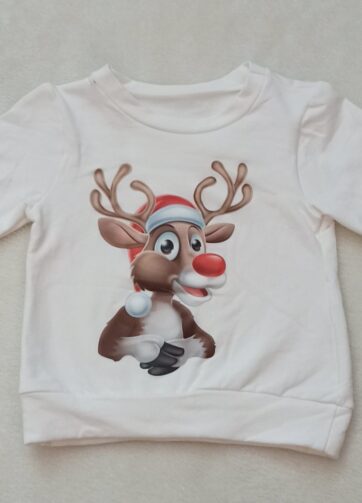 SUDADERA RENO NAVIDAD
talla 14 años