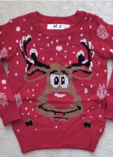 JERSEY NAVIDAD RENO
talla 3 años