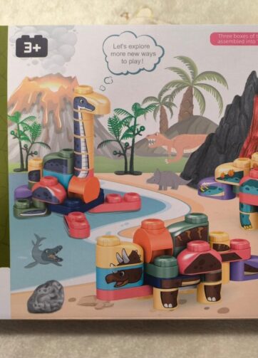 JUEGO BLOQUES DINOSAURIOS