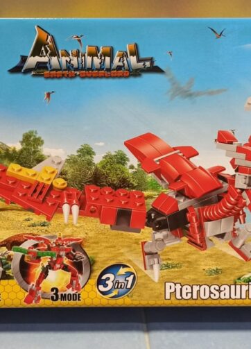 JUEGO BLOQUES DINOSAURIO 3 en 1