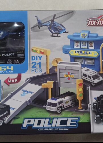 JUEGO GARAJE POLICÍA