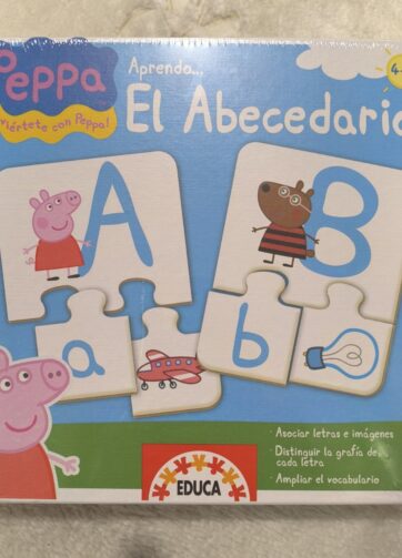PUZZLE PEPPA PIG EL ABECEDARIO