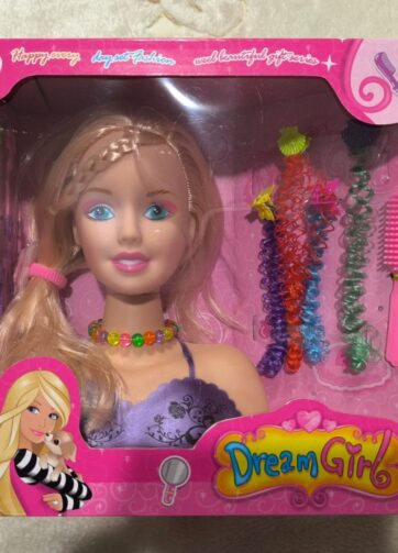 JUEGO BUSTO PARA PEINAR