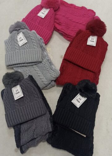 CONJUNTO GORRO+CUELLO DOBLE