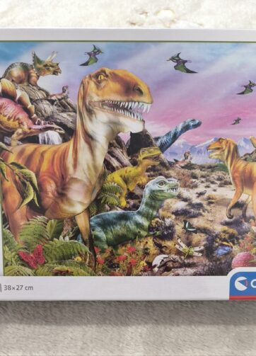 PUZZLE DINOSAURIOS 104 piezas