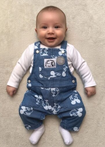 PETO BEBÉ NIÑO+CAMISETA