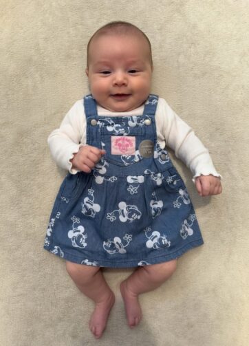 PETO VAQUERO+CAMISETA MINNIE