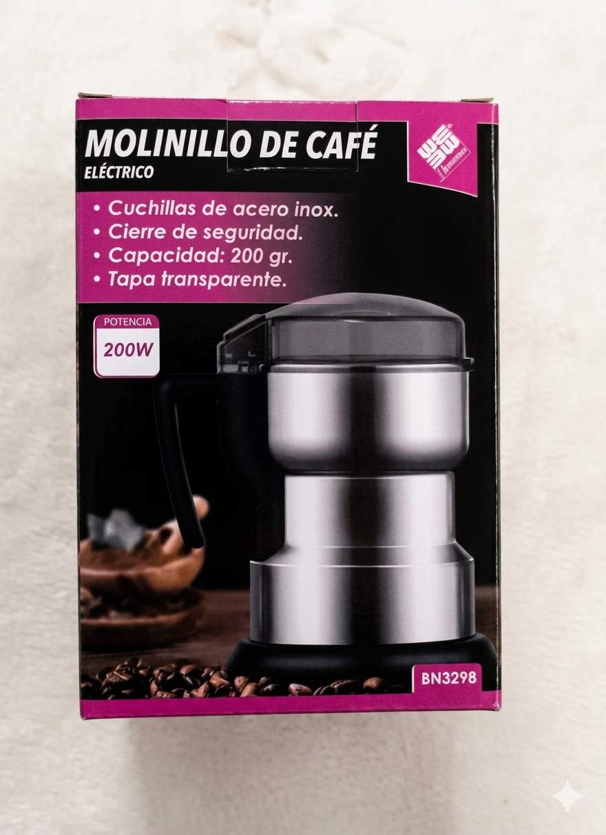 MOLINILLO DE CAFÉ ELÉCTRICO - Imagen 3