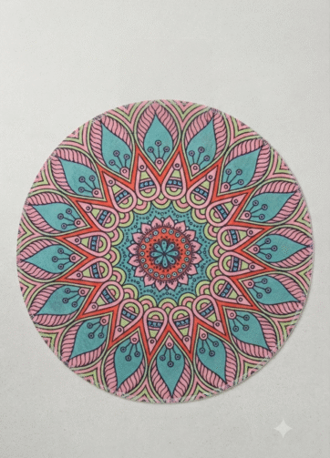 TOALLA REDONDA 150cm